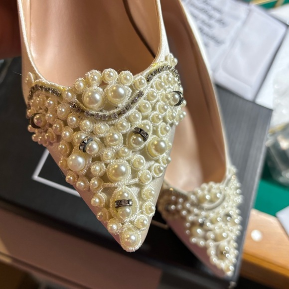 Kailee P. Bridal Heels - Picture 4 of 7